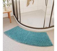 Absorbent Non-Slip Bath Mat, Washable Shaggy Rug for Bathroom & Shower, Soft and Quick-Drying Design for Quadrant Shower Stalls and RVs