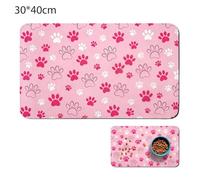 Absorbent Pet Feeding Mat Decoration Dog Feeding Clean Pad Leak-proof Pad Easy dirty to