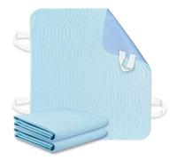 Absorbent Protection - Bed Pads for the Elderly, Washable Mattress Protector with 4 Handles | Transfer Cover Positioning Sickly Beds Waterproof Barrier Sanitary Hygiene Night