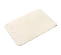 Absorbent Soft Memory Foam Mat Bath Bathroom Bedroom Floor Shower Rug Wool Blankets And Throws (White, One Size)