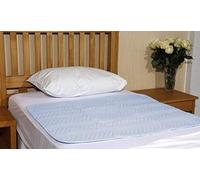 Absorbent Washable Incontinence Bed Sheet/Pad/Mattress Protection Blue (Community 75 x 90cm)