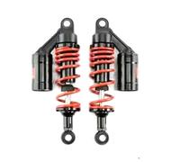 Absorber Accessories 265MM General-Purpose Motorcycle Hydraulic Nitrogen Rear Shock Absorbers Long-lasting Smoother Riding For H-ONDA For Y-AMAHA(265 Red black 1pair)