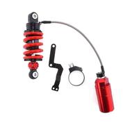 Absorber Suspension 205mm 235mm 260mm 285mm Motorcycle Air Shock Absorber Rear Suspension For Kawasaki For Msx125 M3 M5 Z125 Pro Sport Bike Motorcycle Damping Device(205mm red)