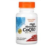 Absorption CoQ10 with BioPerine, 100mg, Gluten Free, 120 Softgels