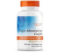 Absorption CoQ10 with Bioperrine, Non-GMO, Gluten & Soy Free, Vegan, 100Mg, 120 Capsules
