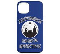 Abstinence 99.99% Effective Baby Jesus Manger Unhinged Humor Case for iPhone 13
