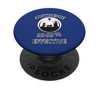 Abstinence 99.99% Effective Baby Jesus Manger Unhinged Humor PopSockets Adhesive PopGrip