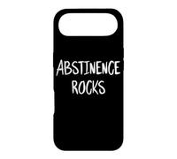 Abstinence Rocks Funny Virginity Quote Virgin Saying Slogan Case for iPhone Air