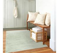 Abstract 3x5 Small Entryway Area Rug Indoor for Front Door Entry Way,Washable Non Slip Ultra Thin Modern Door Mat Entrance,Sage Green
