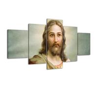 Abstract 5-Piece Wall Picture XXL Canvas Picture Wall Pictures Living Room Home Art Prints Modern Design Poster Wall Decoration 5 Piece Wall Picture Religion of the Virgin Mary Jesus