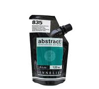 Abstract Acrylic Paint Pouches 120ml Cobalt Green Deep Hue 835