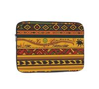 Abstract African National Pattern Printed Laptop Sleeve Protective Case 12 Inch For Ultimate Protection - Tablet Briefcase Bag