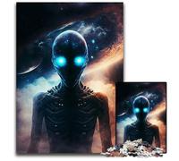 Abstract Alien 1000 Piece Jigsaw Jigsaw Puzzles for Adults Family Fun Activity Brain Challenge for Teenager 1000 PCS(38x26cm)
