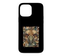 Abstract Animal Art Retro Kookaburra Portrait Case for iPhone 13 Pro Max