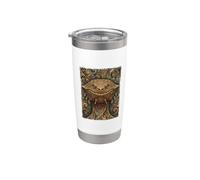 Abstract Animal Art Retro MATA MATA Turtle Stainless Steel Insulated Tumbler