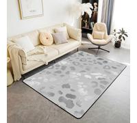 Abstract Animal Leopard Print Washable Area Rug, Modern Art Carpet Foldable Soft Non Slip Rug For Living Room Bedroom Sitting Room Family Room Multi, 80 X 160 Cm /4678553301416