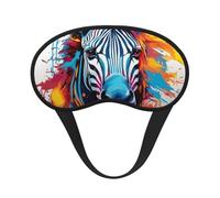 Abstract Animal Zebra Print Adults Soft Washable Eye Mask for Light Blocking Nap Face Sleeping Travel Cover