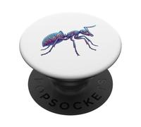 Abstract Ant Entomology Insect Lover Bug Art PopSockets Adhesive PopGrip