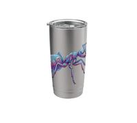 Abstract Ant Entomology Insect Lover Bug Art Stainless Steel Insulated Tumbler