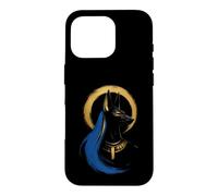 Abstract Anu gyptian Deity Blue Ancient Sacred Icon Art Case for iPhone 16 Pro