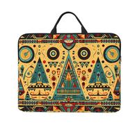 Abstract Architectural Patterns Laptop case - (16.5 * 12.2 inches), Suitable for Daily Travel, Tourism, Business Trips, Commuting, etc.