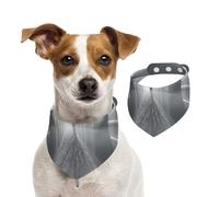 Abstract Architecture Reversible Cotton Dog Bandanas - Adjustable Small Large Dog Drool Bib For Birthday Wedding - Double Side Print