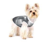 Abstract Architecture Small Cotton Dog Vest for Small Dogs - Breathable Pet T Shirt with Unique Print - Summer Puppy Clothes for Cats