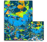 Abstract Art Broken World_202874b - 副本 (2) - 副本 - 副本 - 副本 1000Pc Adults Jigsaw Puzzle Puzzles for Adults for Teenager & Families, Perfect DIY Decor & Brain-Teasing Challenge 1000 PCS