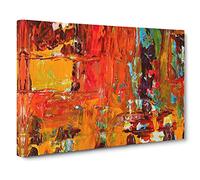 Abstract Art by S.Johnson Canvas Wall Art Print 30x20 Inch