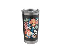 Abstract Art Coral Reef Corals Stainless Steel Insulated Tumbler