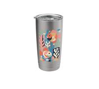 Abstract Art Coral Reef Corals Stainless Steel Insulated Tumbler
