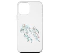 Abstract Art Football Player Running Case for iPhone 12 mini