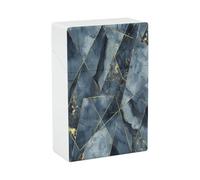 Abstract Art Geometry Cigarette Case Stylish Lightweight Pocket Holder Case for Smoke Waterproof Cigarette Dispenser Cigarettes Accessories for Outdoor Camping Hiking