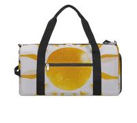 Abstract Art Golden Sunlight Gym Bag for Men Women, Waterproof Gym Tote Bags, Large Duffel Bag for Travel Workout