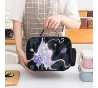 Abstract Art Graffiti Insulated Lunch Bag for Women Lunch Box Large Capacity, Leakproof Tote with Detachable Handles- 5-Hour Cold/Hot Retention Cooler Bag for Office, Picnic, Camping
