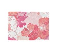 Abstract Art Illustrations Flowers Red Decorative reversible quilted placemats heat resistant placemats washable fabric individuales para mesa de comedor redondo set of 6 12x18