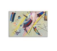 Abstract Art No.4 by Wassily Kandinsky Art Poster Picture Canvas Wall Paint Arts Decor Modern Home Artworks 12x18inch(30x45cm)