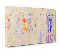 Abstract Art Painting Vol.141 By S.Johnson Canvas Print | Gallery Wrapped 30mm Frame Wall Art | 24x16 inches | Ready to Hang | Abstract Picture | Living Room Bedroom Lounge Office