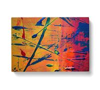 Abstract Art Painting Vol.157 By S.Johnson Modern Art Canvas Wall Art Print Ready to Hang, Framed Picture for Living Room Bedroom Home Office Décor, 60x40 cm (24x16 Inch)
