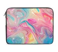 Abstract Art Rainbow Laptop Case Sleeve Bag 13inch Durable Shockproof Protective Computer Carrying Cover Briefcase