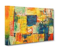 Abstract Art Vol.302 by S.Johnson Canvas Print | Gallery Wrapped 30mm Frame Wall Art | 30x20 inches | Ready to Hang | Abstract Picture | Living Room Bedroom Lounge Office