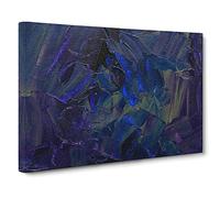 Abstract Art Vol.303 by S.Johnson Canvas Print | Gallery Wrapped 30mm Frame Wall Art | 30x20 inches | Ready to Hang | Abstract Picture | Living Room Bedroom Lounge Office