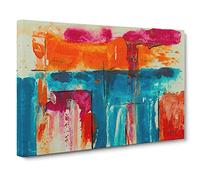 Abstract Art Vol.305 by S.Johnson Canvas Print | Gallery Wrapped 30mm Frame Wall Art | 30x20 inches | Ready to Hang | Abstract Picture | Living Room Bedroom Lounge Office