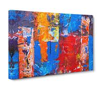 Abstract Art Vol.328 by S.Johnson Canvas Print | Gallery Wrapped 30mm Frame Wall Art | 30x20 inches | Ready to Hang | Abstract Picture | Living Room Bedroom Lounge Office