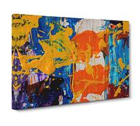 Abstract Art Vol.80 by S.Johnson Canvas Print | Gallery Wrapped 30mm Frame Wall Art | 30x20 inches | Ready to Hang | Abstract Picture | Living Room Bedroom Lounge Office