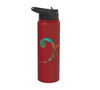 Abstract Bass Clef - Bassists Bands Orchestra Stainless Steel Insulated Water Bottle