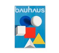 Abstract Bauhaus Exhibition Minimalist Poster Prints Wall Art Artwork Canvas Painting Printing For Living Room Home Decor A8 60X90Cm Unframed