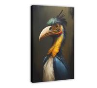 Abstract Big Bird Canvas Poster Bedroom Decor Landscape Gift 20x30inch(50x75cm)