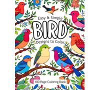 Abstract Bird Coloring Book for Adults and Teens: 100 Unique Designs to Color | Geometric and Abstract Bird Art for Stress Relief, Mindfulness, and Creative Relaxation