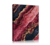 Abstract Black White Canvas Wall Art Minimalist Marble Art Prints 50x60cm